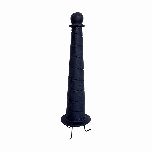 BALIZADOR CÔNICO 80 CM CALÇADAS FERRO FUNDIDO