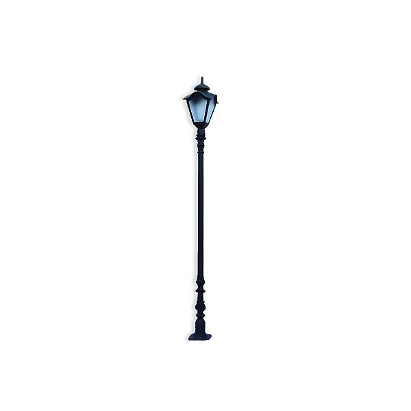 POSTE ESPANHA JARDIM CASA ILUMINAÇÃO LANTERNA ALUMÍNIO FUNDIDO PRONTO ARTES