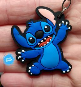 Chaveiro Emborrachado Stitch