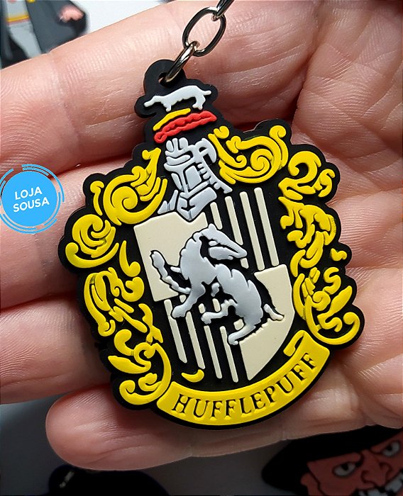 Chaveiro Emborrachado Harry Potter Lufa Lufa