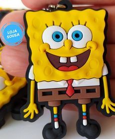 Chaveiro Emborrachado Bob Esponja