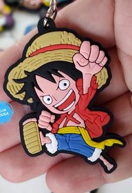 Chaveiro Emborrachado One Piece Luffy
