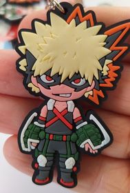 Chaveiro Emborrachado Bakugo My hero Acadamia