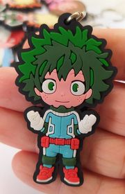 Chaveiro Emborrachado Midoriya My hero Acadamia