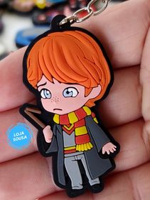 Chaveiro Emborrachado Harry Potter Ronald