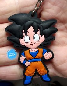 Chaveiro Emborrachado Dragon Ball Z Goku