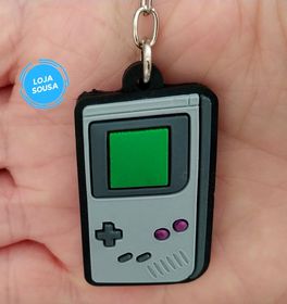 Chaveiro Emborrachado Game Boy