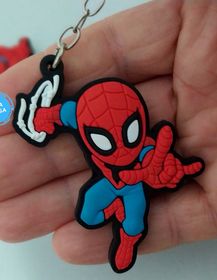 Chaveiro Emborrachado Homem Aranha