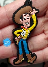 Chaveiro Emborrachado Toy Story Wood