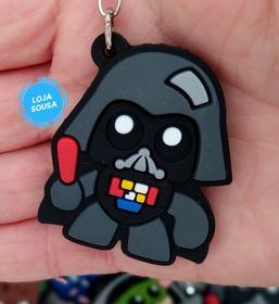 Chaveiro Emborrachado Star Wars Darth Vader
