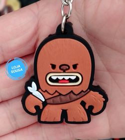 Chaveiro Emborrachado Star Wars Chewbacca