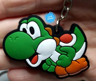 Chaveiro Emborrachado Yoshi
