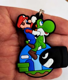 Chaveiro Emborrachado Mario World