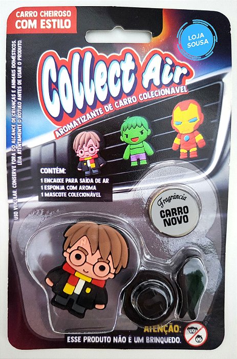 Aromatizador Cheirinho para Carro Colecionável - Harry Potter