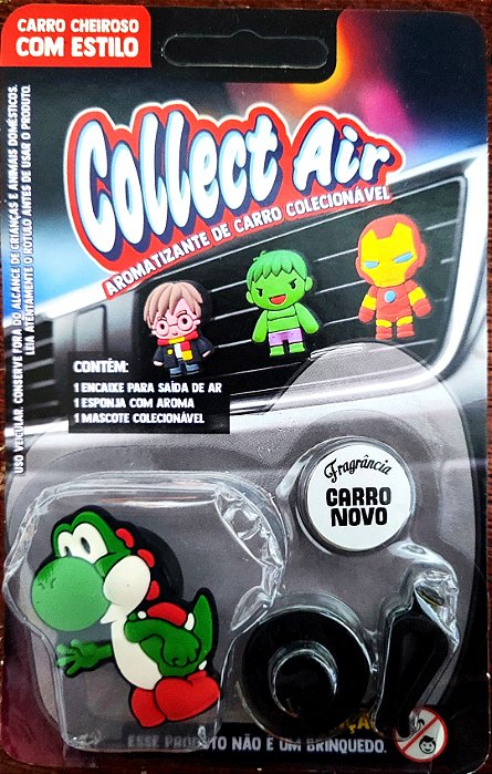 Aromatizador Cheirinho para Carro Colecionável - Yoshi