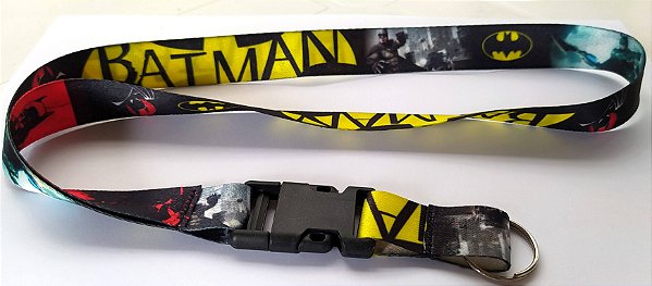 Cordão com Engate Rápido Batman