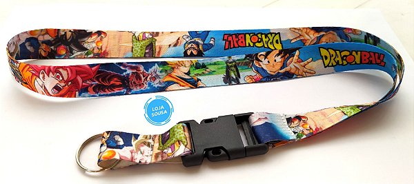 Cordão com Engate Rápido Dragon Ball