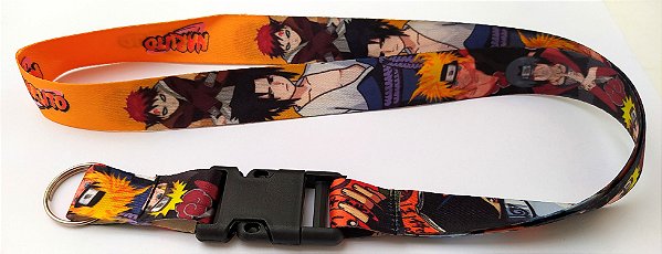 Cordão com Engate Rápido Naruto