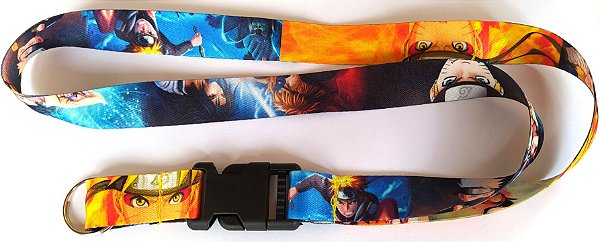 Cordão com Engate Rápido Naruto Sennin