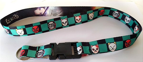 Cordão com Engate Rápido Demon Slayer