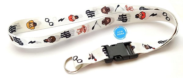 Cordão com Engate Rápido Harry Potter