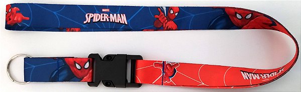 Cordão com Engate Rápido Spider Homem Aranha