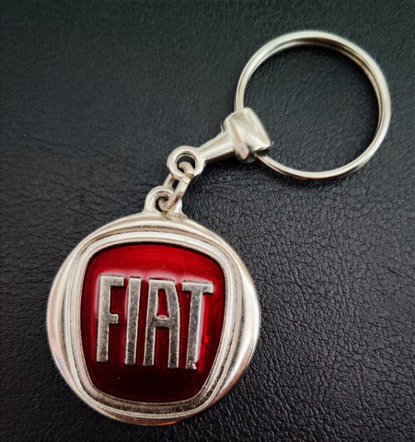 Chaveiro Metal Carro Fiat