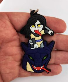 Chaveiro Emborrachado Naruto Orochimaru Cobra