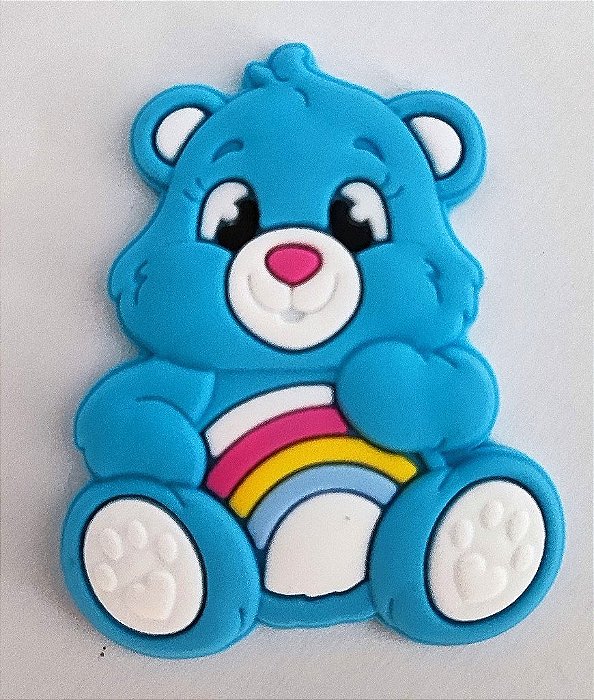 Aplique Emborrachado Ursinho Azul