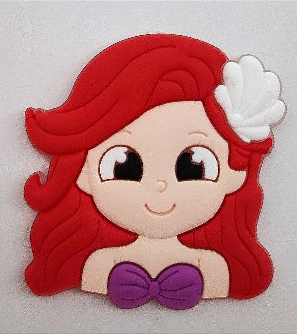 Aplique Emborrachado Pequena Sereia