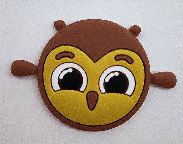 Aplique Emborrachado Bolofofo Coruja