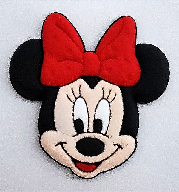 Aplique Emborrachado Rosto Minie