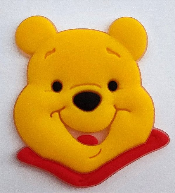 Aplique Emborrachado Ursinho Pooh