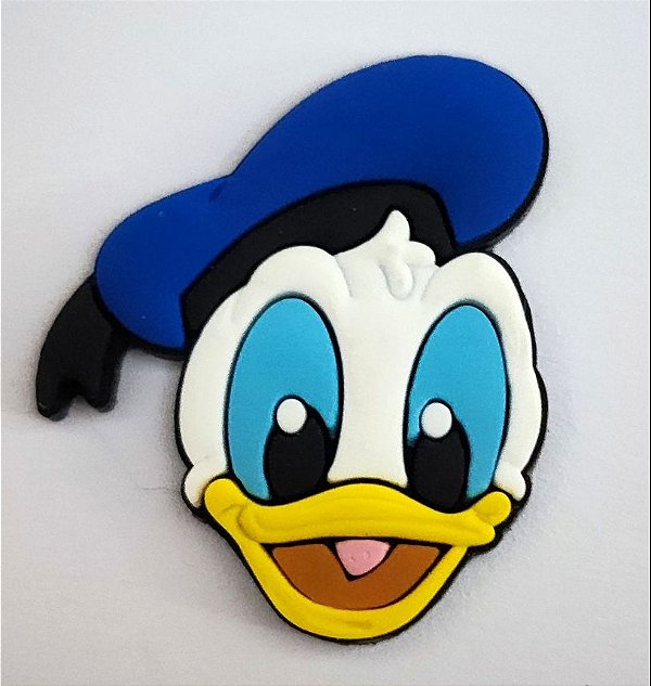 Aplique Emborrachado Rosto Pato Donald