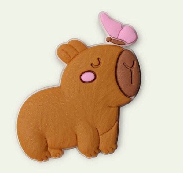 Aplique Emborrachado Capivara