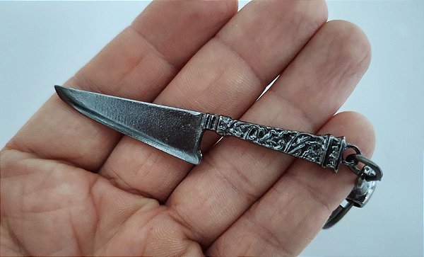 Chaveiro Miniatura Faca Grafite