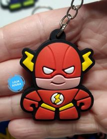 Chaveiro Emborrachado Lego Flash