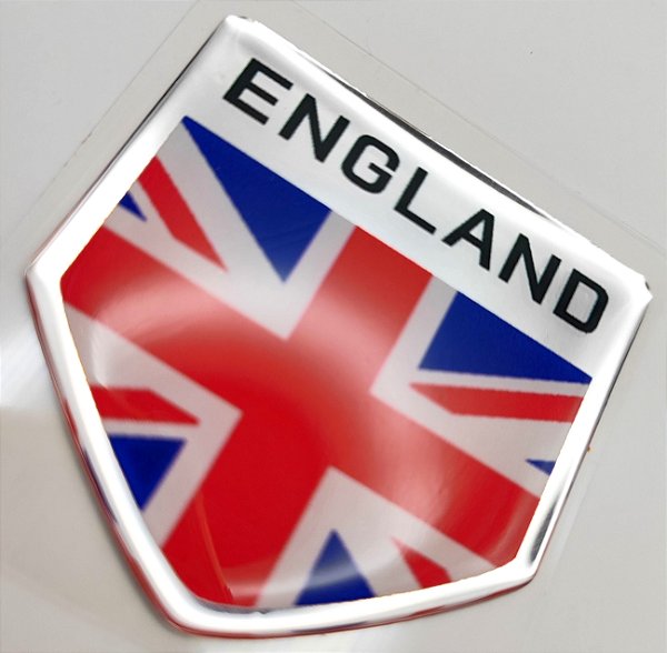 Adesivo Resinado Escudo País Inglaterra