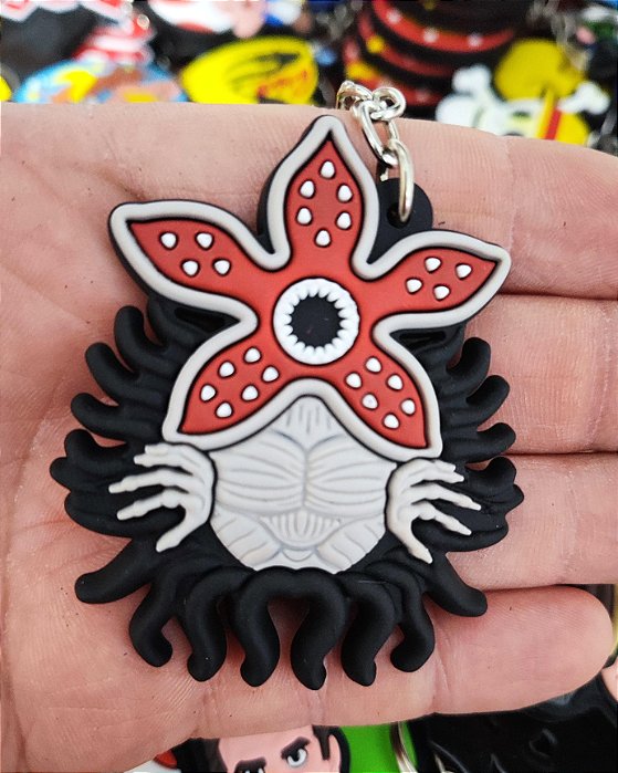 Chaveiro Emborrachado Demogorgon Stranger Things