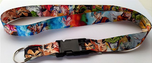 Cordão com Engate Rápido Dragon Ball Sagas