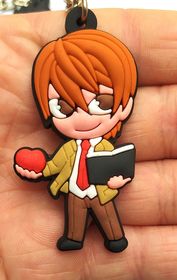 Chaveiro Emborrachado Death Note Ligth Yagami