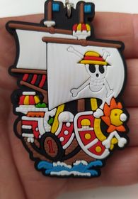 Chaveiro Emborrachado One Piece Sunny Go