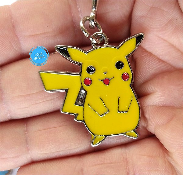 Chaveiro Metal Pokemon Pikachu