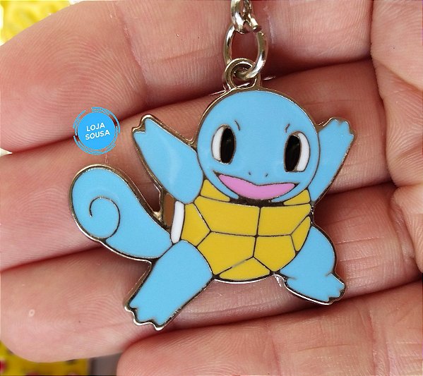 Chaveiro Metal Pokemon Squirtle