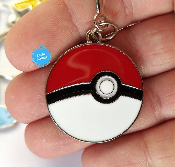 Chaveiro Metal Pokemon Pokebola
