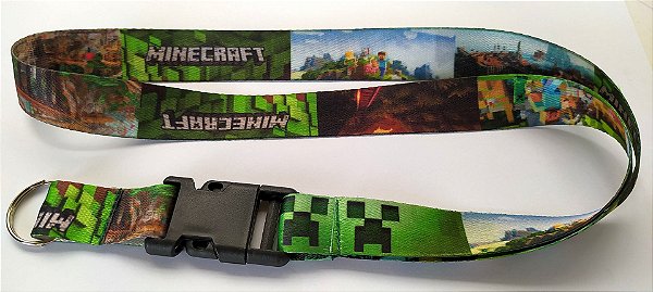Cordão com Engate Rápido Minecraft