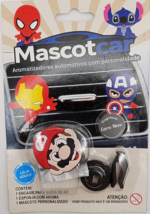 Cheirinho Aromatizador Aroma Carro Novo Mario