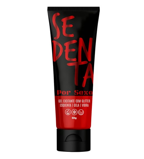 SEDENTA POR SEXO GEL COMESTÍVEL ESQUENTA| ESFRIA| VIBRA
