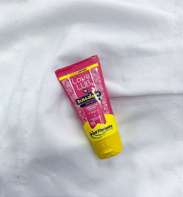 Lubrificante Corporal Beijável Bubbalove