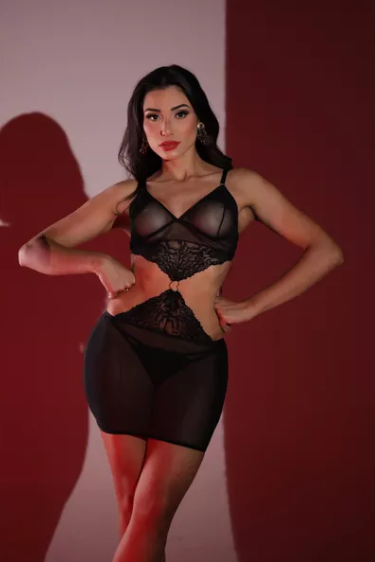 Camisola Maria - Detalhe Coração